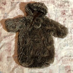 London & Cole Faux Fur Bunting Bag Coat
Car Seat  Friendly